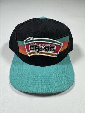 Mitchell & Ness Spurs Fiesta Snapback Hat Hardwood Classics NBA Cap